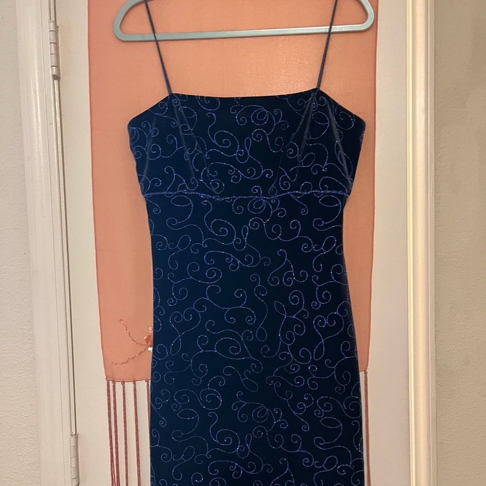 Black 90s Whimsygoth Blondie Nites Formal Dress